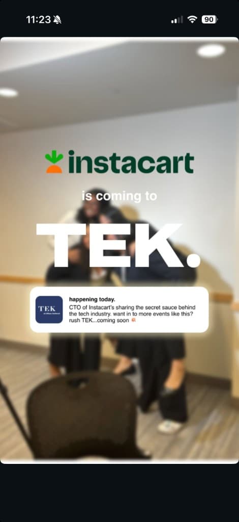 TEK x Instacart CTO